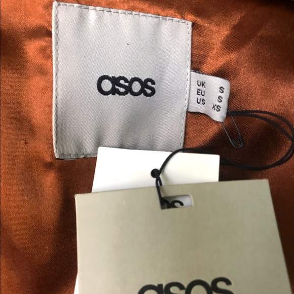 ASOS XS Faux Fur Jacket Shawl Sweater - Picture 4 of 6